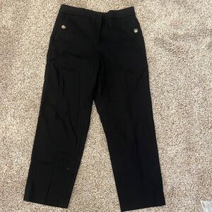 J crew black pants